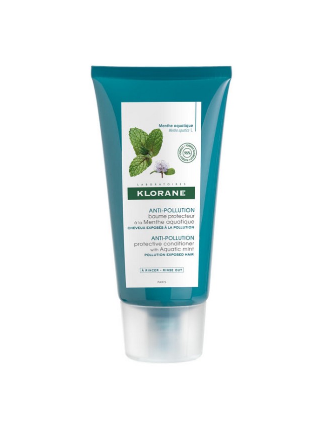 Klorane Anti-Pollution Protective Conditioner with Aquatic Mint 150ml