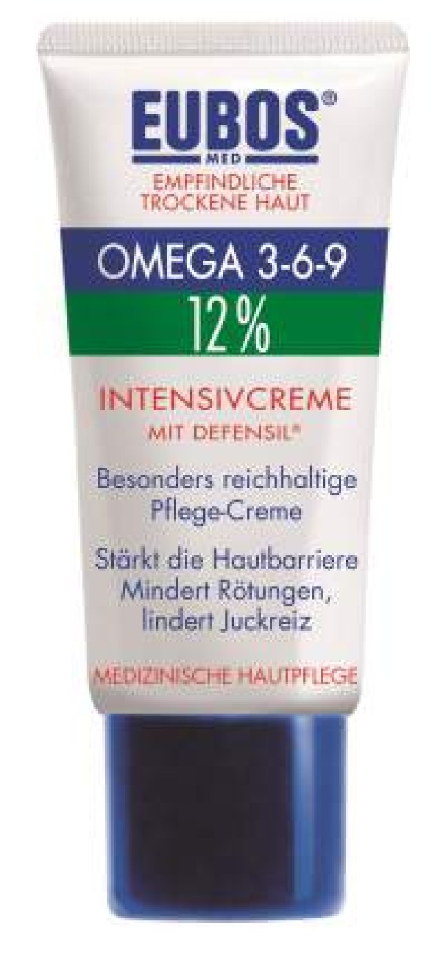 EUBOS OMEGA 3-6-9 INTENSIVE CREAM ΜE DEFENSIL® 12% 50ml