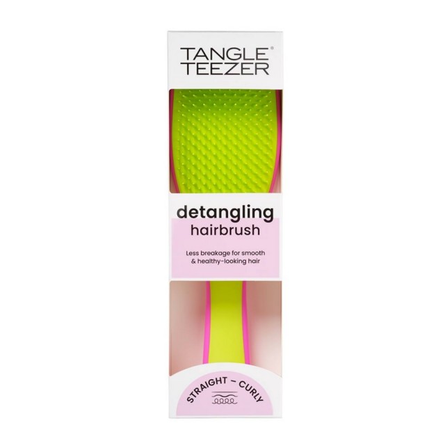 Tangle Teezer Detangler Pink/green Βούρτσα Μαλλιών 1τμχ