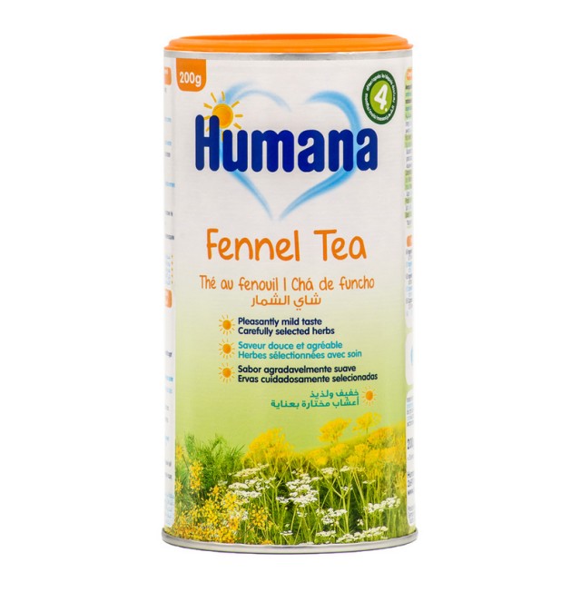 Humana Fennel Tea Ρόφημα Τσαγιού με μάραθο (μετά τον 4ο μήνα) 200gr