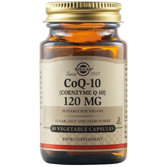 SOLGAR COENZYME Q10 120MG 30VCAP