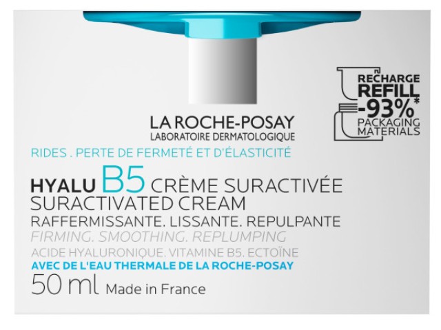 La Roche Posay Hyalu B5 Suractivated Cream Refill Αντιρυτιδική Κρέμα για Άμεση Σύσφιξη & Λείανση 50ml
