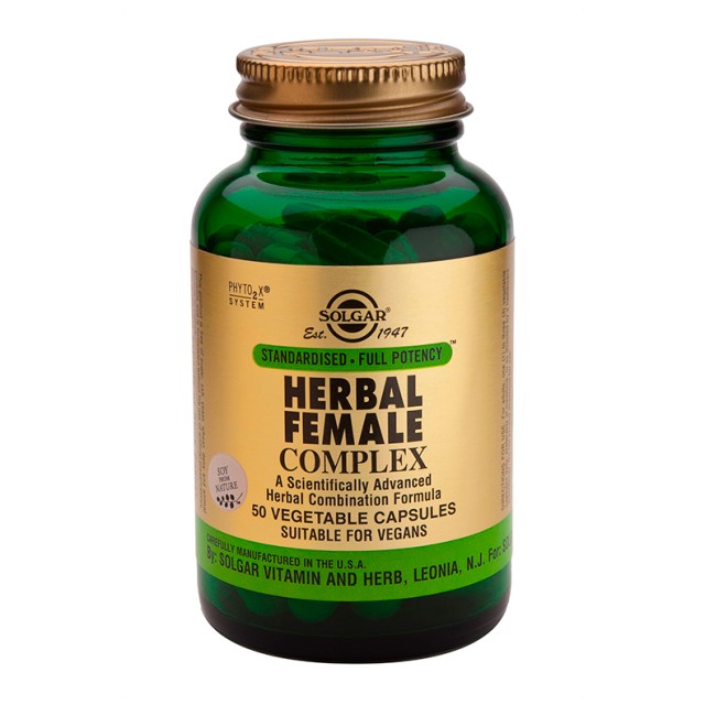 SOLGAR SFP HERBAL FEMALE COMPLEX 50VCAP