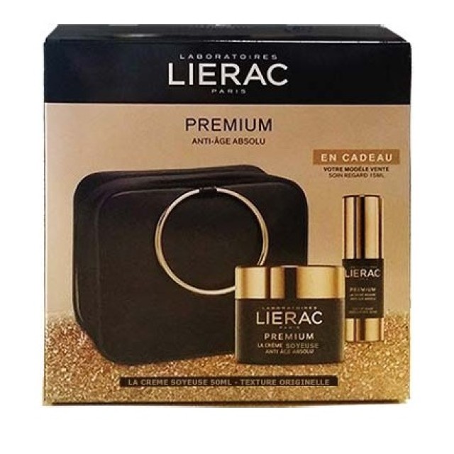 Lierac Premium Set La Creme Soyeuse 50ml + Δώρο Premium La Creme Recard 15ml & Τσαντάκι 1τμχ