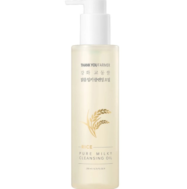 Thank You Farmer Rice Pure Milky Cleansing Oil 200ml
