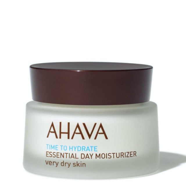 Ahava Time To Hydrate Essential Day Moisturizer Very Dry Skin 50ml