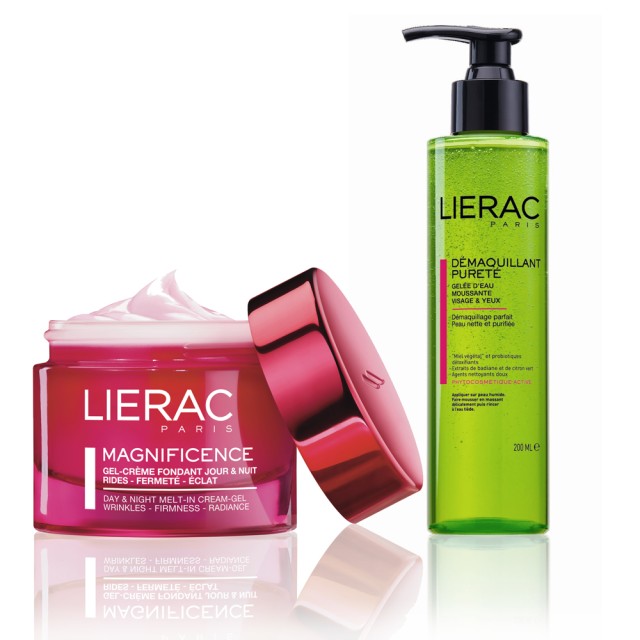 LIERAC PROMO PACK MAGNIFICENCE Gel Creme Fondant Jour & Nuit 50ml + ΔΩΡΟ DÉMAQUILLANT Pureté Gelee 200ml