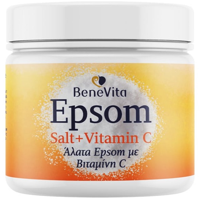 BeneVita Epsom Salt & Vitamin C Άλατα Μπάνιου 500g
