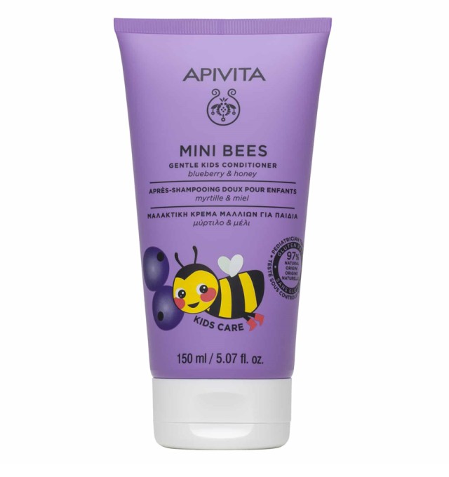 Apivita Mini Bees Gentle Kids Conditioner Wash Blueberry & Honey 150ml