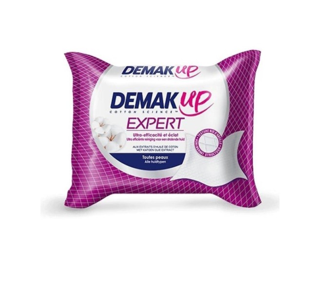 Demak Up Expert Υγρά Μαντηλάκια Ντεμακιγιάζ 23τμχ