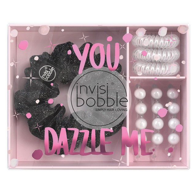 Invisibobble You Dazzle Me Sparks Flying Trio 1x Sprunchie & 3x Waver & 3x Original
