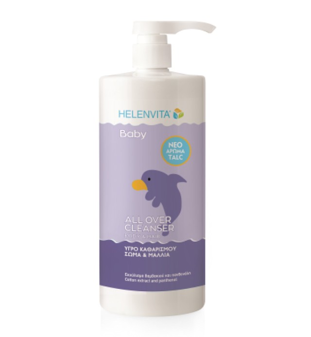 Helenvita Baby All Over Cleanser με Άρωμα Talc 1lt