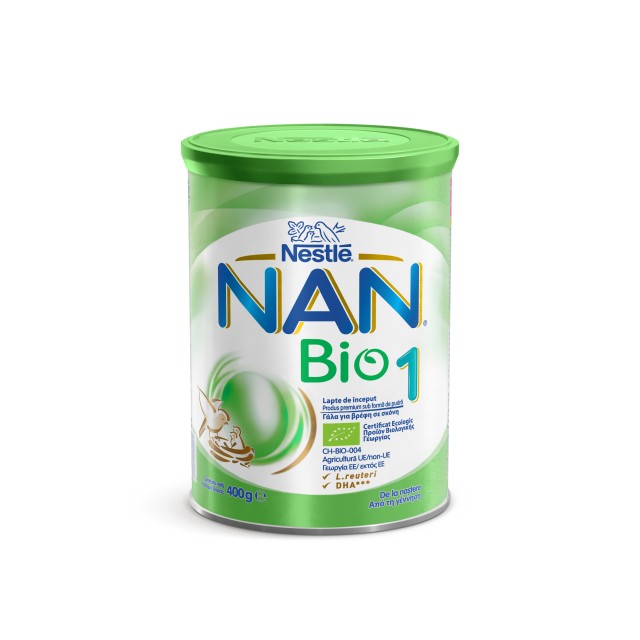Nestle Nan Bio 1 Γάλα για Βρέφη σε Σκόνη από τη Γέννηση 400gr
