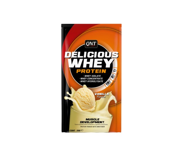 QNT Delicious Whey Protein Single Dose Vanilla 20gr