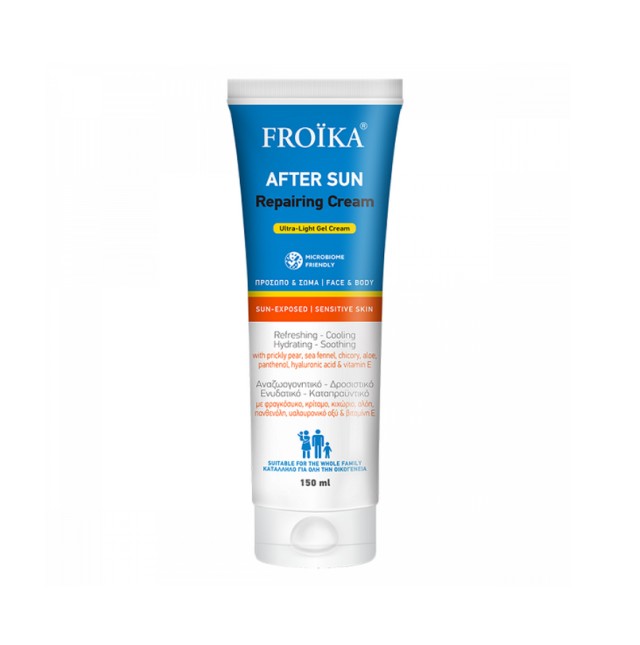Froika After Sun Repairing Cream Κρέμα Gel Προσώπου & Σώματος 150ml
