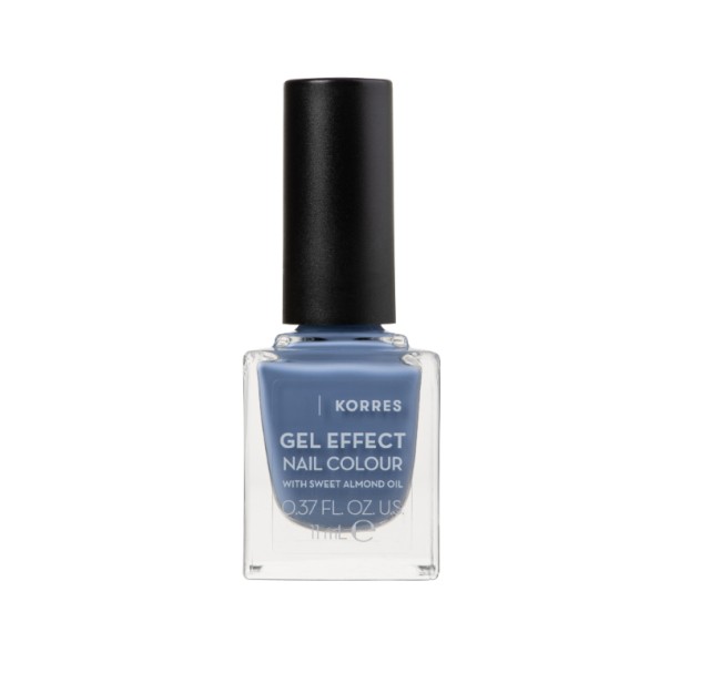 Korres Gel Effect Nail Colour Βερνίκι Νυχιών Aegean Sky 83 11ml