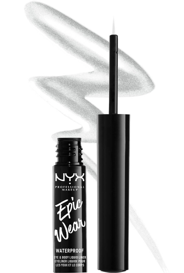 NYX PM Epic Wear Metallic Eye & Body Liquid Liner Silver Metal 3,5ml