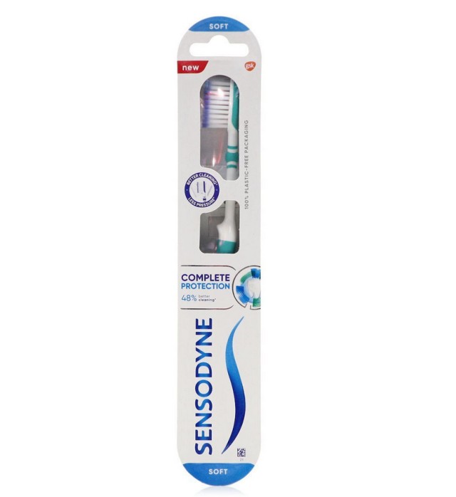 Sensodyne Complete Protection Soft Toothbrush Μαλακή Οδοντόβουρτσα 1τμχ