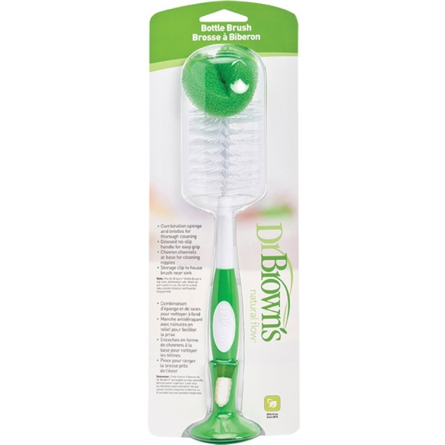 Dr. Brown's Bottle Cleaning Brush Green 1pc