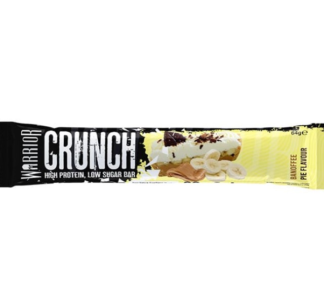 Warrior Crunch Μπάρα Πρωτεΐνης με Γεύση Banoffee Pie 64g