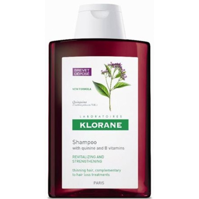 KLORANE SHAMPOO QUININE ET AUX VITAMINES B 400ml