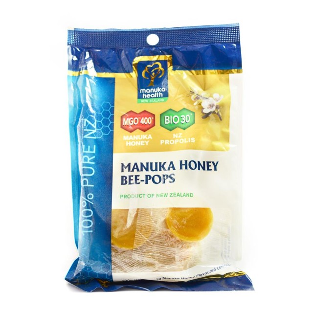 AM HEALTH MANUKA 20+ HONEY γλυφιτζούρια με μέλι & πρόπολη 10τμχ