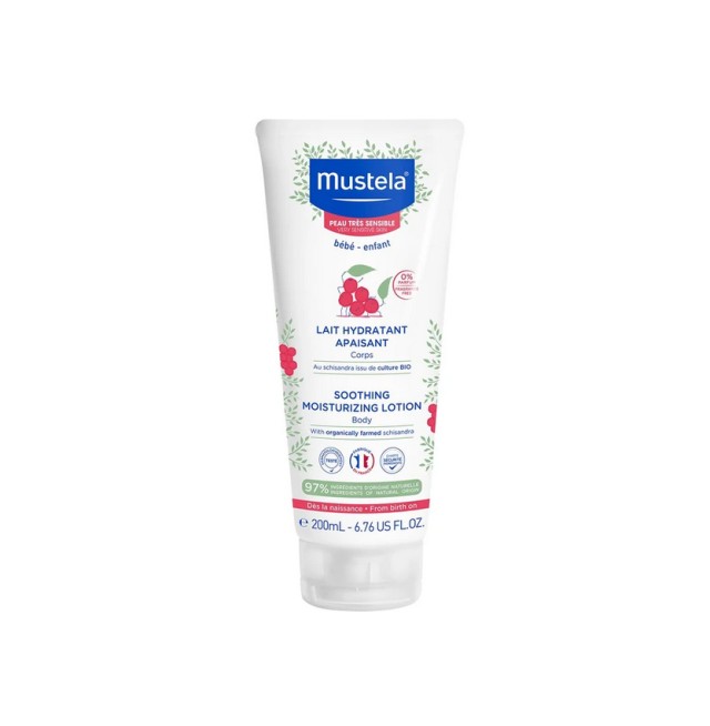Mustela Soothing Moisturizing Lotion Καταπραϋντικό Γαλάκτωμα Ενυδάτωσης για Βρέφη 200ml