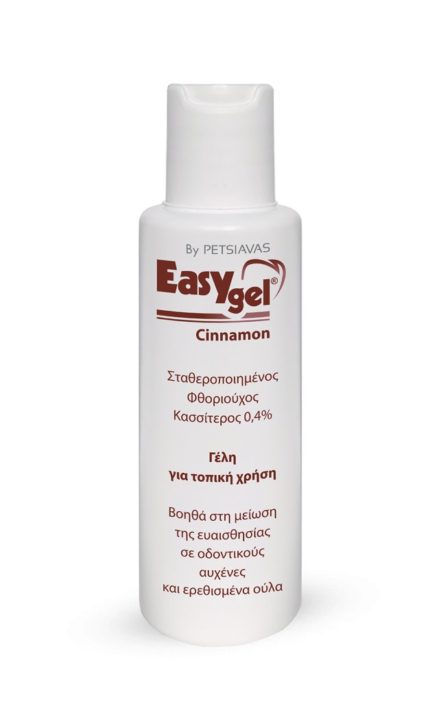 EASY GEL Cinnamon Στοματική Γέλη με γεύση Κανέλλα 120gr