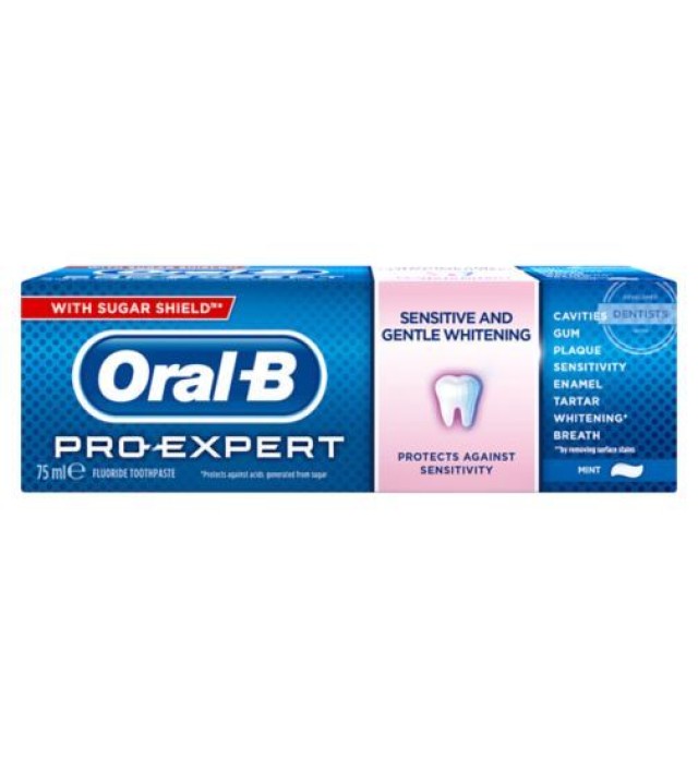Oral-B Pro Expert Sensitive & Whitening Οδοντόκρεμα 75ml