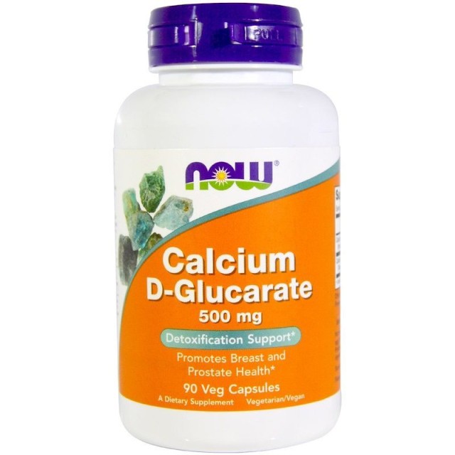 Now Foods Calcium D-Glucarate 500mg 90 VegCaps