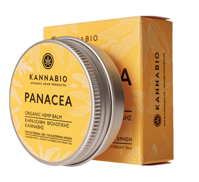 Kannabio Panacea Κηραλοιφή Βιολογικής Κάνναβης 30ml