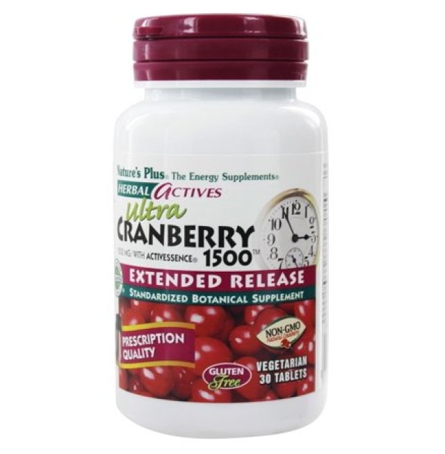 Nature's Plus ULTRA CRANBERRY 1500 EXT.RELEASE 30 tabs