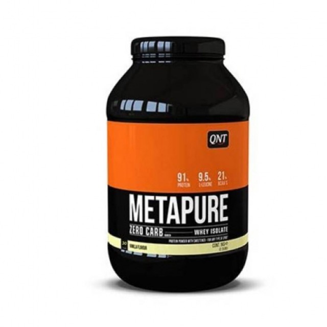 QNT Metapure Zero Carb Whey Isolate Protein Powder Vanilla 908gr