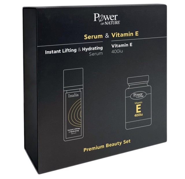 Power Health Set Instant Lifting & Hydrating Serum 30ml + Δώρο Vitamin E 400iu 30caps