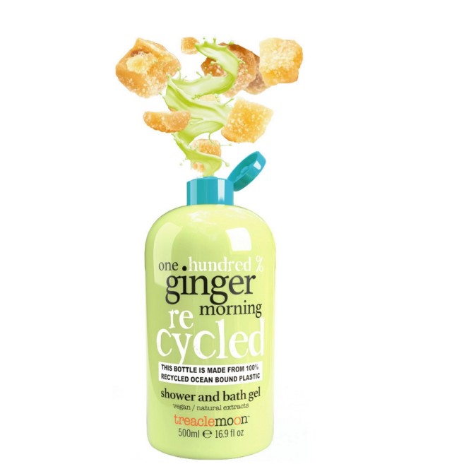 Treaclemoon One Ginger Morning Bath & Shower Gel Αναζωογονητικό & Ενυδατικό Αφρόλουτρο Σώματος με Εκχύλισμα Τζίντζερ 500ml