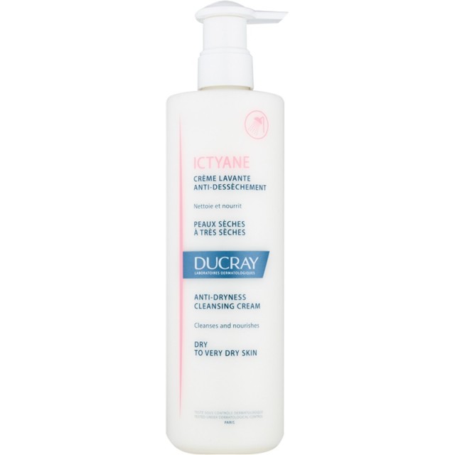 Ducray Ictyane Creme Lavante Anti-Dessechement 400ml