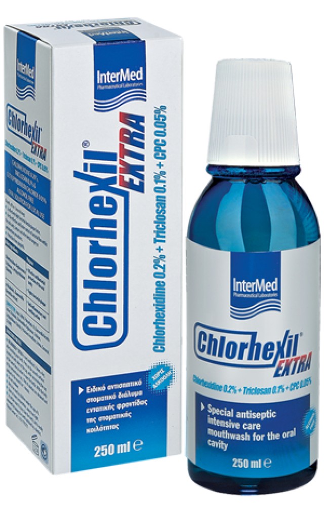 INTERMED CHLORHEXYL EXTRA MOUTHWASH 250ML