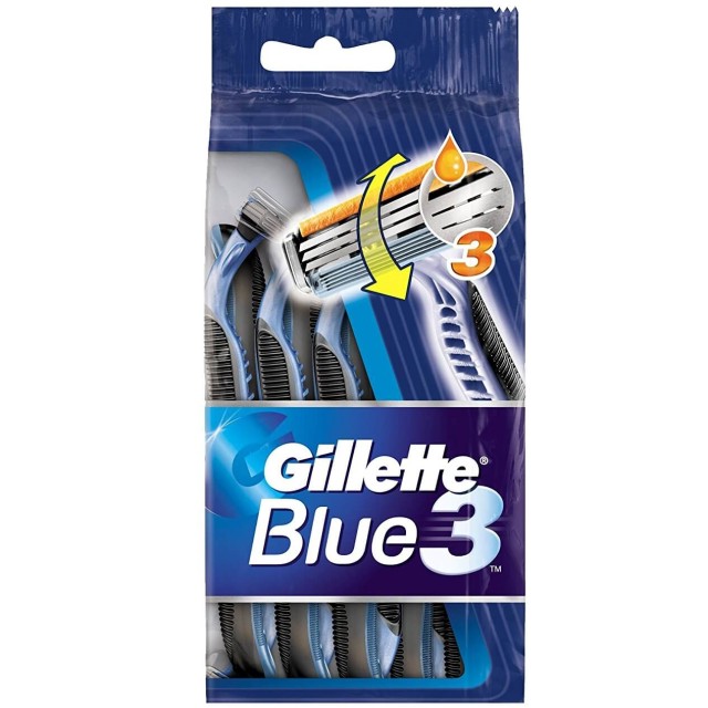 Gillette Blue3 Sensitive (4+2 Δώρο) 1τμχ
