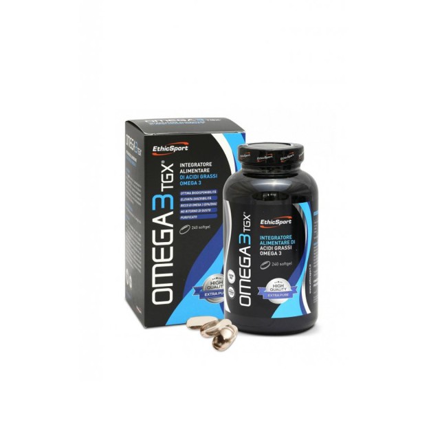 Ethicsport Omega 3 TGX 1437mg Συμπλήρωμα Αθλητικής Διατροφής με Ωμέγα 3 240 softgel