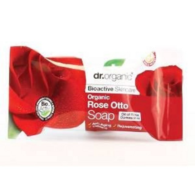 DR.ORGANIC ROSE OTTO SOAP 100gr