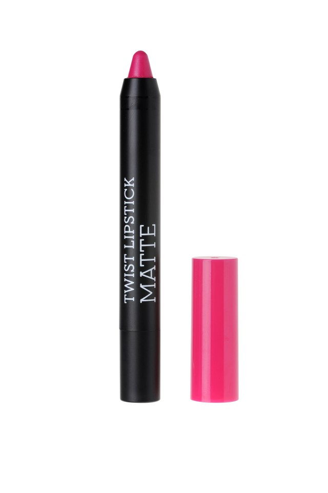 KORRES Twist Lipstick Matte Dazzling Fuchsia 1.5g