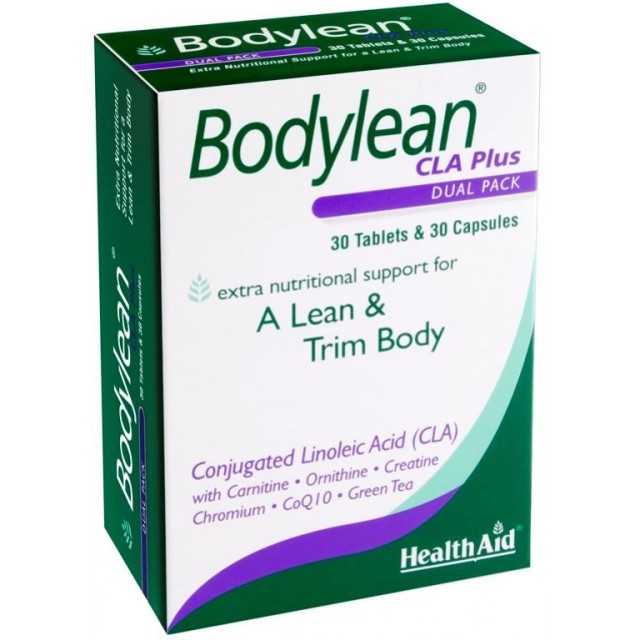 HEALTH AID BODYLEAN CLA PLUS 30's CAPS+30's TABS