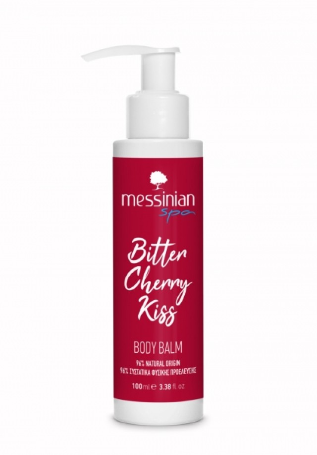 Messinian Spa Bitter Cherry Kiss Body Balm Ενυδατικό Γαλάκτωμα Σώματος 100ml