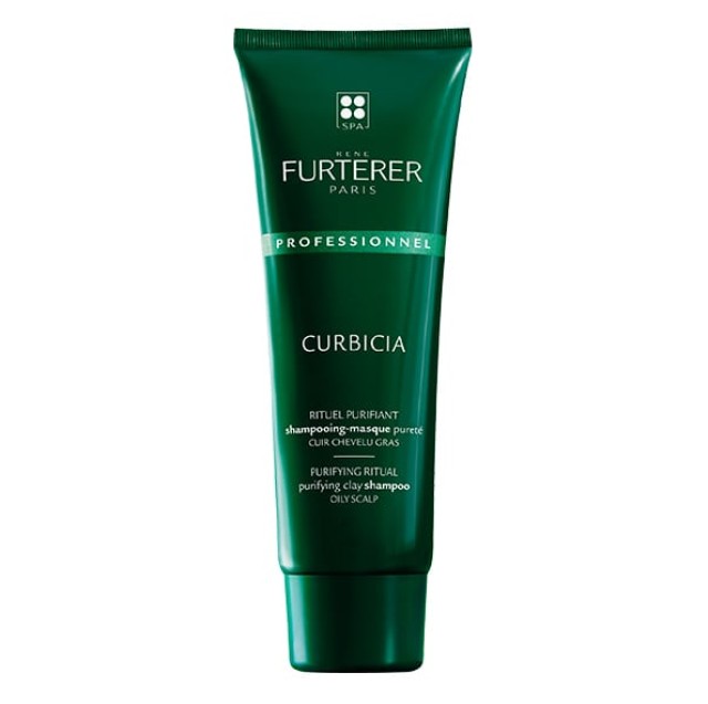 Rene Furterer Curbicia Σαμπουάν  Μάσκα καθαρισμού για Λιπαρά Μαλλιά με Απορροφητική Άργιλο 250ml