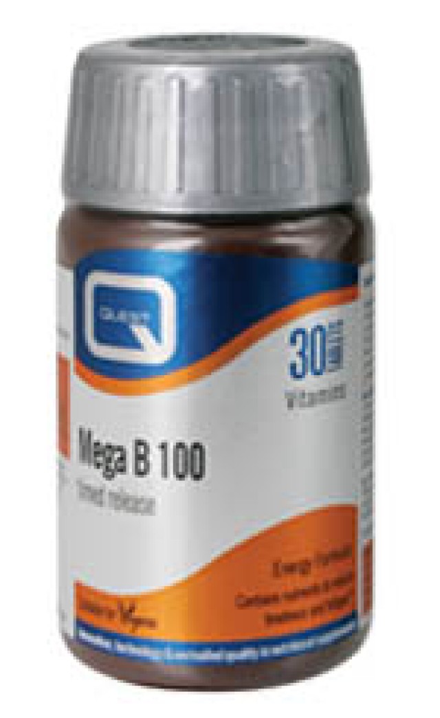 QUEST MEGA B-100 TIMED RELEASE 30TABS