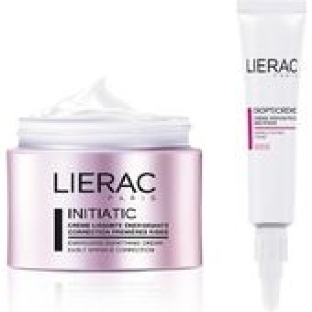 LIERAC PROMO INITIATIC Cream 40ml + ΔΩΡΟ DIOPTICRÈME Reparatrice des Rides Contour des Yeux 10ml