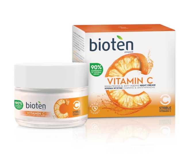 Bioten Vitamin C Ενυδατική Κρέμα Νύκτας 50ml