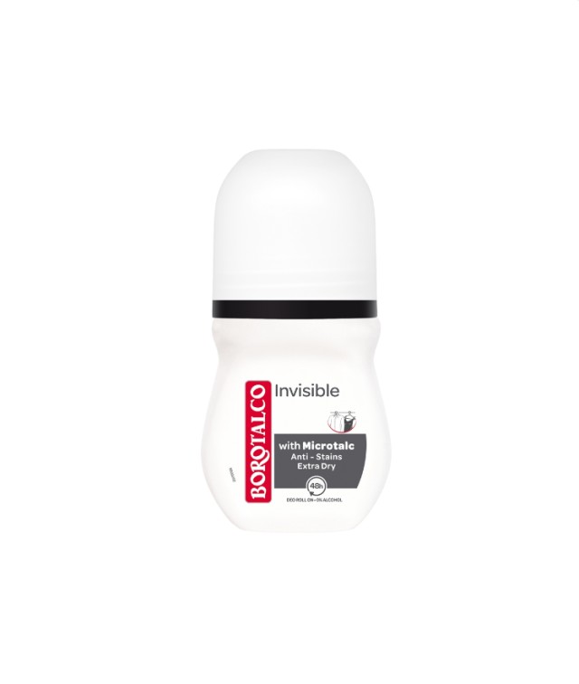 Borotalco Deodorant roll-on Invisible 50ml