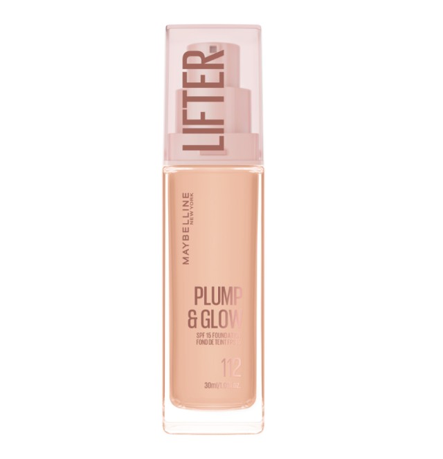 Maybelline Lifter Plump & Glow spf15 Foundation 114 30ml