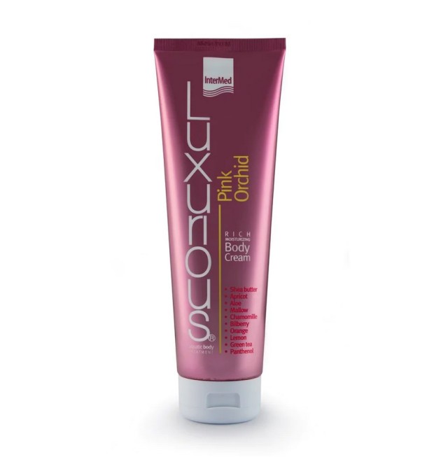 InterMed Luxurious Moisturizing Rich Body Cream Pink Orchid 280ml